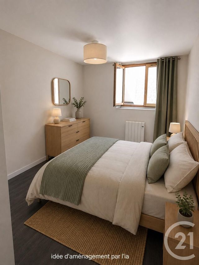 Appartement F2 &agrave; louer - 2 pi&egrave;ces - 52,54 m2 - Riom - 63 - AUVERGNE