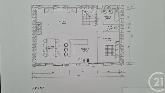 Maison à vendre - 1 pièce - 90 m2 - Courcelles Sur Viosne - 95 - ILE-DE-FRANCE