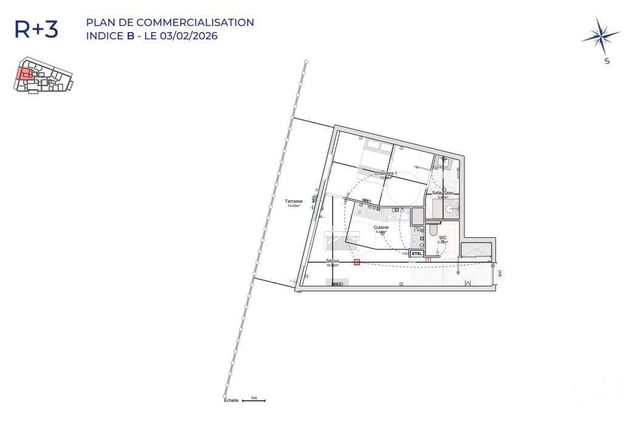 Appartement T2 &agrave; vendre - 2 pi&egrave;ces - 40,38 m2 - Cavalaire Sur Mer - 83 - PROVENCE-ALPES-COTE-D-AZUR