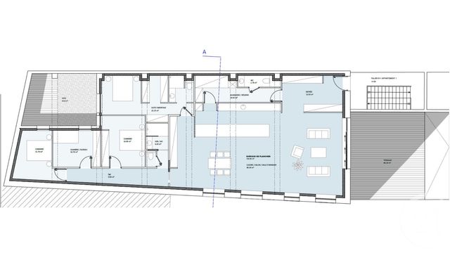 Appartement &agrave; vendre - 7 pi&egrave;ces - 301,41 m2 - Metz - 57 - LORRAINE