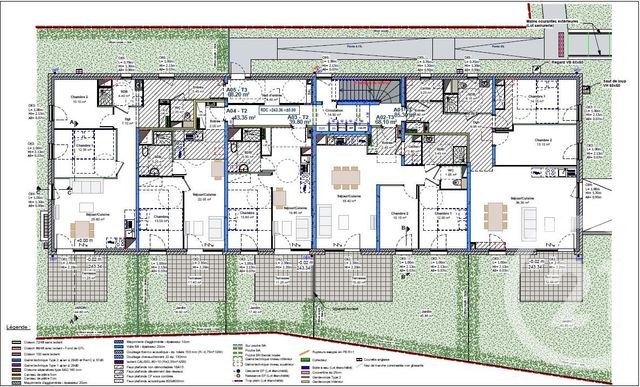 Appartement F3 à vendre - 3 pièces - 82,75 m2 - Entrange - 57 - LORRAINE