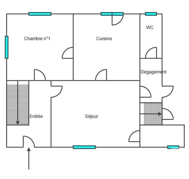 Maison &agrave; vendre - 5 pi&egrave;ces - 132,26 m2 - St Hubert - 57 - LORRAINE