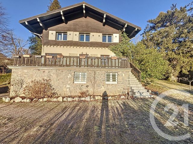 Prix immobilier GERARDMER - Photo d’une maison vendue