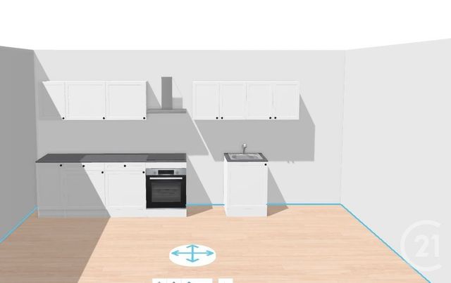 Appartement F3 &agrave; louer - 3 pi&egrave;ces - 64,88 m2 - Remiremont - 88 - LORRAINE