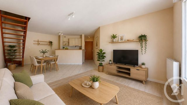 Appartement T3 &agrave; vendre - 3 pi&egrave;ces - 58 m2 - Nantes - 44 - PAYS-DE-LOIRE