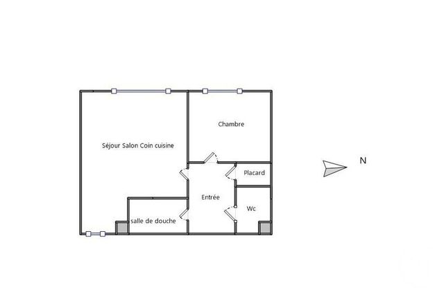 Appartement F2 &agrave; vendre - 2 pi&egrave;ces - 26 m2 - Houlgate - 14 - BASSE-NORMANDIE
