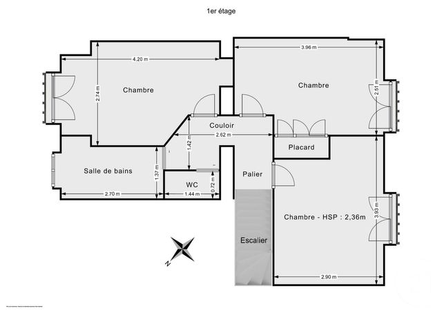 Appartement Duplex &agrave; vendre - 4 pi&egrave;ces - 84,17 m2 - Paris - 75011 - ILE-DE-FRANCE