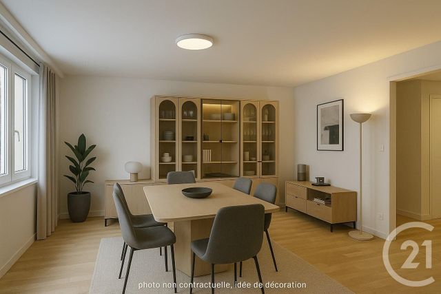 Appartement F5 &agrave; vendre - 4 pi&egrave;ces - 84,41 m2 - Nancy - 54 - LORRAINE