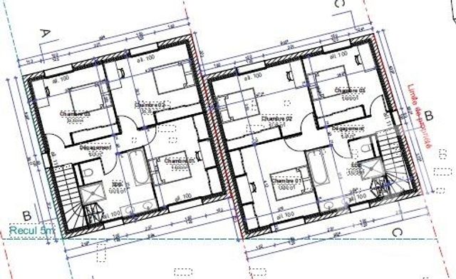 Terrain &agrave; vendre - 604 m2 - Lesmenils - 54 - LORRAINE