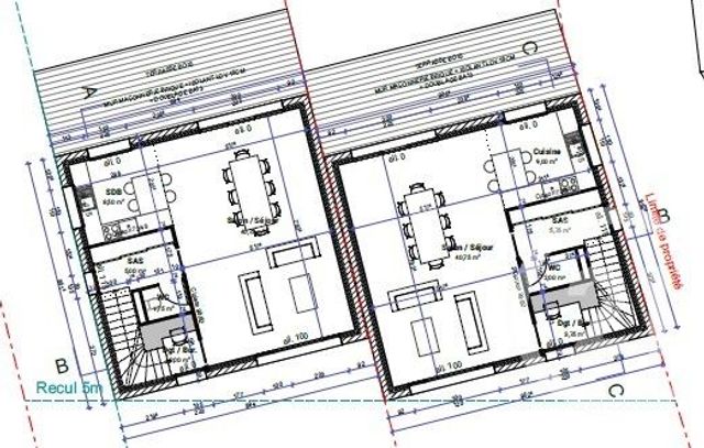 Terrain &agrave; vendre - 604 m2 - Lesmenils - 54 - LORRAINE