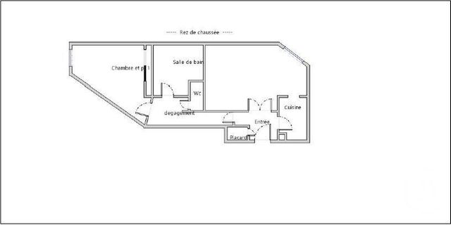 Appartement F2 &agrave; vendre - 2 pi&egrave;ces - 47,04 m2 - Elancourt - 78 - ILE-DE-FRANCE