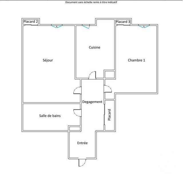 Appartement F2 &agrave; vendre - 2 pi&egrave;ces - 49,69 m2 - Elancourt - 78 - ILE-DE-FRANCE