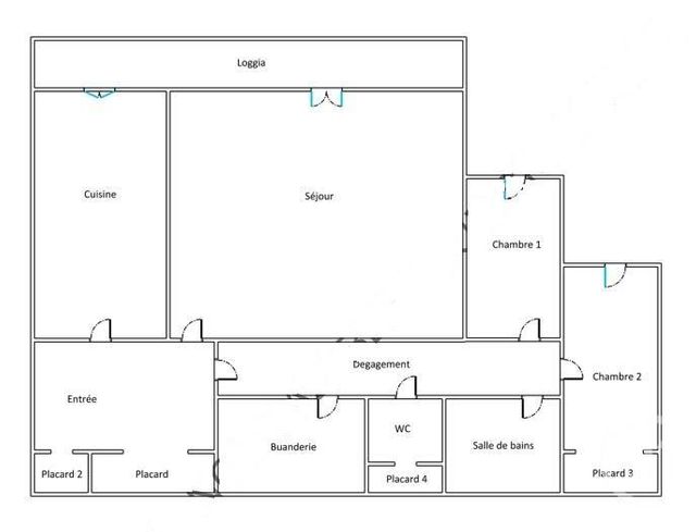 Appartement F3 &agrave; vendre - 3 pi&egrave;ces - 75,04 m2 - Elancourt - 78 - ILE-DE-FRANCE