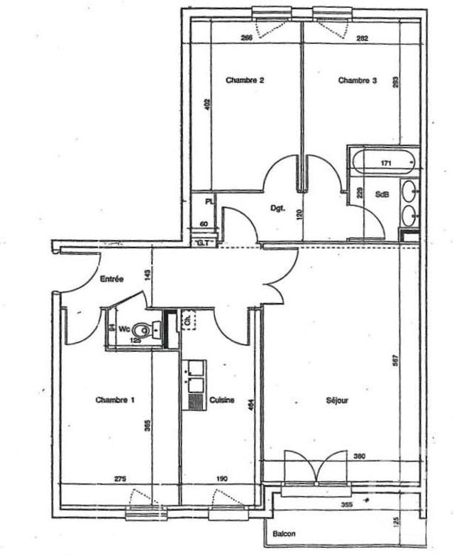 Appartement F4 &agrave; vendre - 4 pi&egrave;ces - 77,24 m2 - Maurepas - 78 - ILE-DE-FRANCE