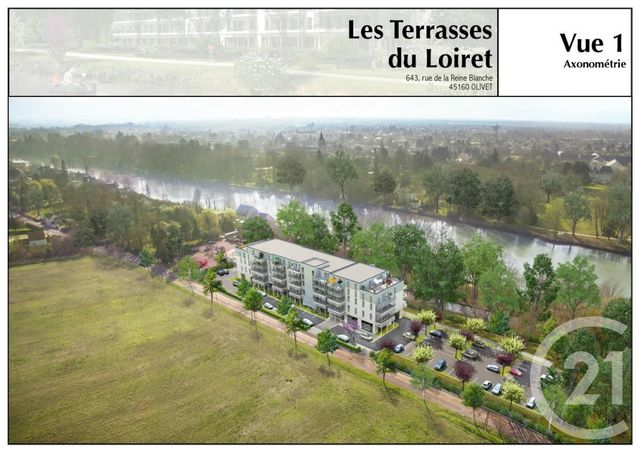 Appartement F5 &agrave; louer - 5 pi&egrave;ces - 86,16 m2 - Olivet - 45 - CENTRE