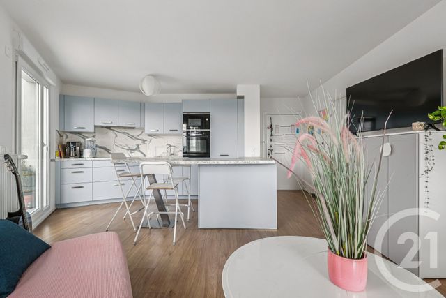 Appartement F3 à vendre - 3 pièces - 59,29 m2 - Romainville - 93 - ILE-DE-FRANCE