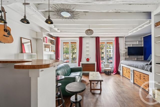 Appartement F1 à louer - 1 pièce - 33,89 m2 - Paris - 75020 - ILE-DE-FRANCE