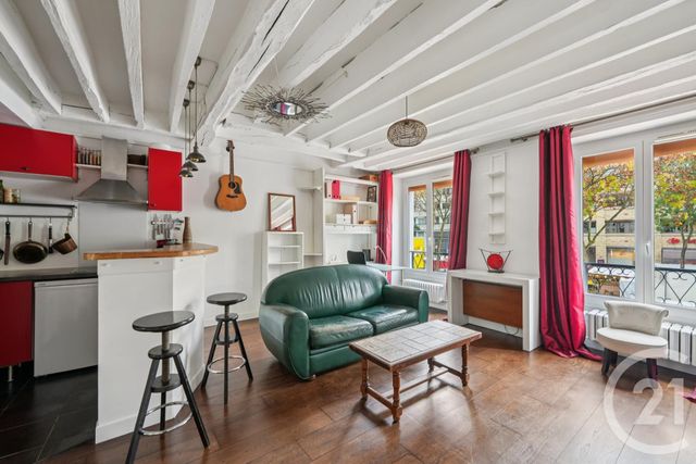 Appartement F2 à louer - 2 pièces - 33,89 m2 - Paris - 75020 - ILE-DE-FRANCE
