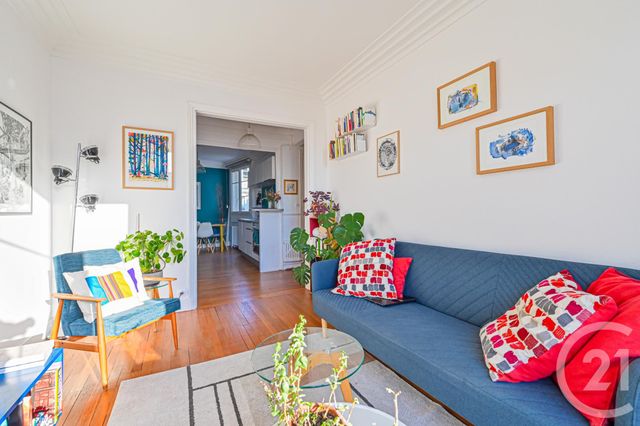 Appartement F3 &agrave; vendre - 3 pi&egrave;ces - 49,10 m2 - Paris - 75020 - ILE-DE-FRANCE