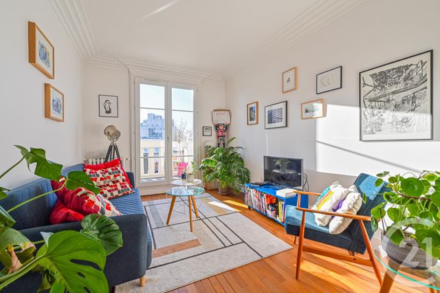 Appartement F3 &agrave; vendre - 3 pi&egrave;ces - 49,10 m2 - Paris - 75020 - ILE-DE-FRANCE