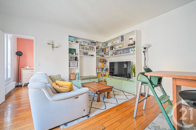 Appartement F3 &agrave; vendre - 3 pi&egrave;ces - 48,57 m2 - Paris - 75020 - ILE-DE-FRANCE