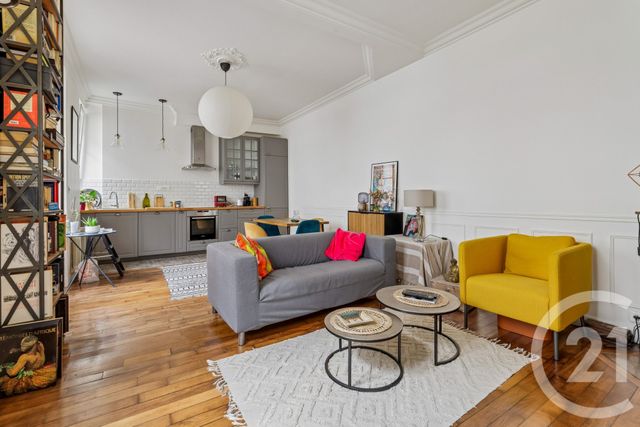 Appartement F2 &agrave; vendre - 2 pi&egrave;ces - 43,29 m2 - Paris - 75020 - ILE-DE-FRANCE