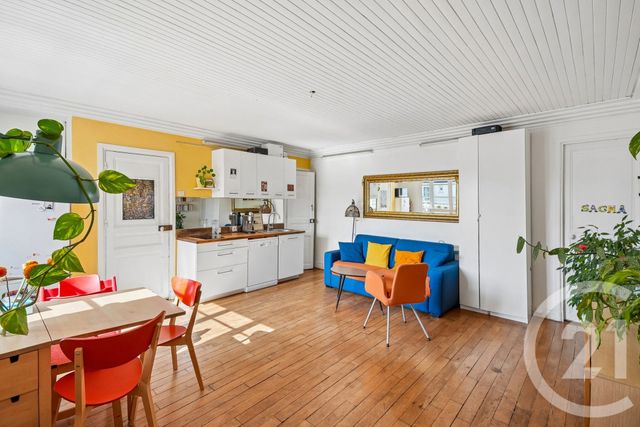 Appartement F2 &agrave; vendre - 2 pi&egrave;ces - 44,28 m2 - Paris - 75020 - ILE-DE-FRANCE