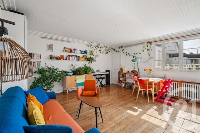 Appartement F2 &agrave; vendre - 2 pi&egrave;ces - 44,28 m2 - Paris - 75020 - ILE-DE-FRANCE