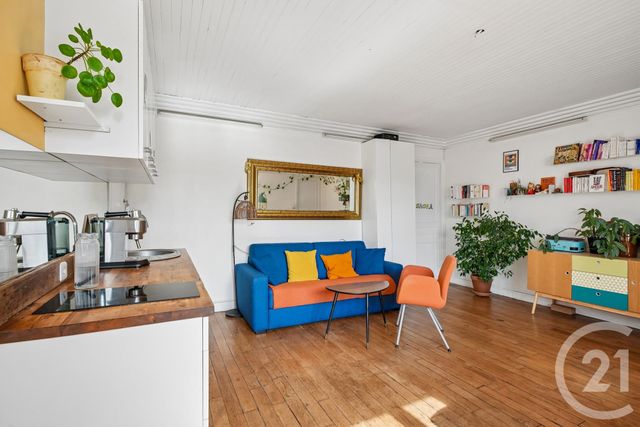 Appartement F3 &agrave; vendre - 3 pi&egrave;ces - 44,28 m2 - Paris - 75020 - ILE-DE-FRANCE