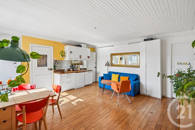 Appartement F3 &agrave; vendre - 3 pi&egrave;ces - 44,28 m2 - Paris - 75020 - ILE-DE-FRANCE