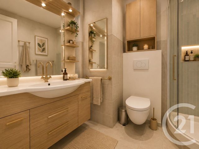 Appartement F2 &agrave; vendre - 2 pi&egrave;ces - 47,36 m2 - Montreuil - 93 - ILE-DE-FRANCE