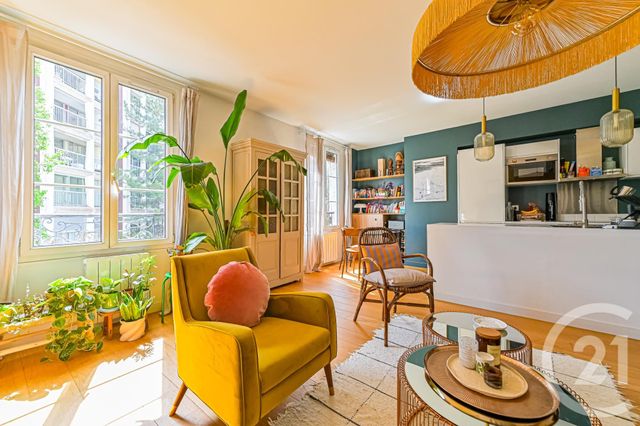 Appartement F2 &agrave; vendre - 2 pi&egrave;ces - 44,91 m2 - Paris - 75020 - ILE-DE-FRANCE