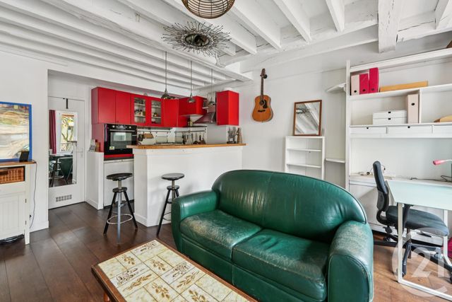 Appartement F1 &agrave; louer - 1 pi&egrave;ce - 33,89 m2 - Paris - 75020 - ILE-DE-FRANCE
