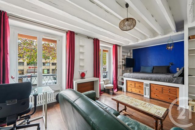 Appartement F1 &agrave; louer - 1 pi&egrave;ce - 33,89 m2 - Paris - 75020 - ILE-DE-FRANCE