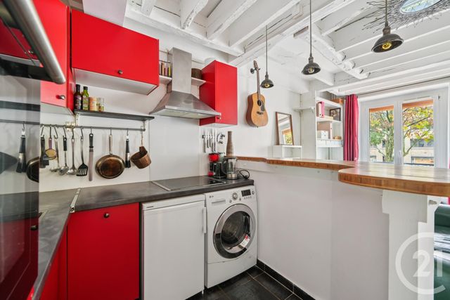 Appartement F1 &agrave; louer - 1 pi&egrave;ce - 33,89 m2 - Paris - 75020 - ILE-DE-FRANCE