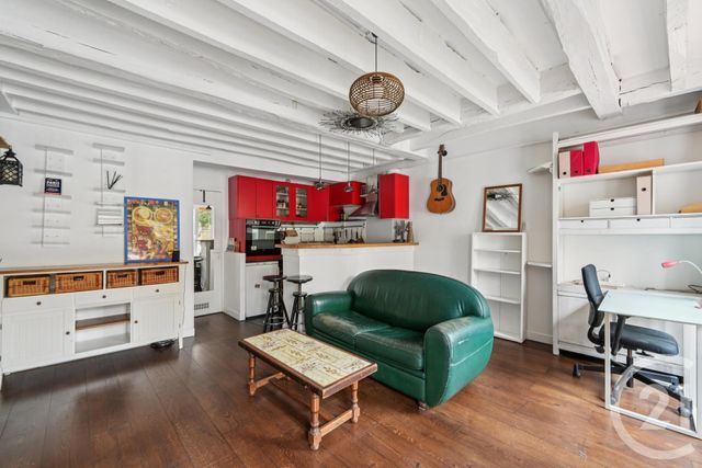 Appartement F1 &agrave; louer - 1 pi&egrave;ce - 33,89 m2 - Paris - 75020 - ILE-DE-FRANCE