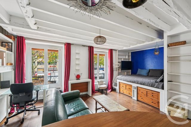 Appartement F1 &agrave; louer - 1 pi&egrave;ce - 33,89 m2 - Paris - 75020 - ILE-DE-FRANCE