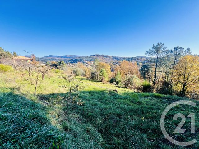 Terrain &agrave; vendre - 2415 m2 - St Julien Du Serre - 07 - RHONE-ALPES