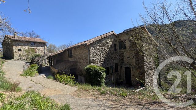 Maison &agrave; vendre - 8 pi&egrave;ces - 209,60 m2 - Aizac - 07 - RHONE-ALPES