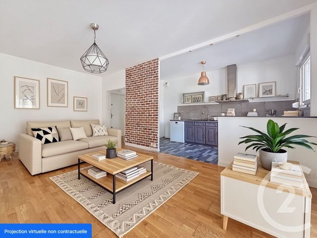 Appartement F3 &agrave; vendre - 3 pi&egrave;ces - 68,51 m2 - Cachan - 94 - ILE-DE-FRANCE
