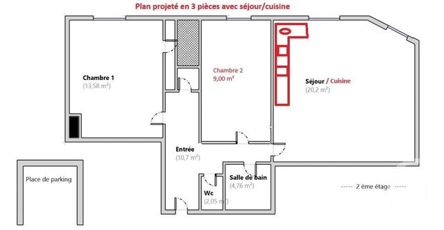 appartement - BOULOGNE BILLANCOURT - 92