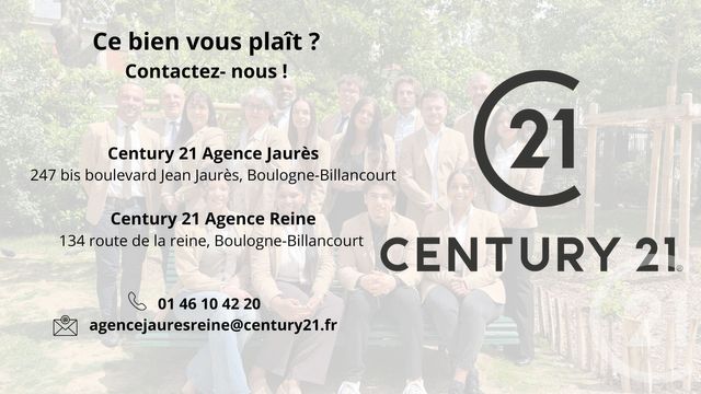 Appartement F1 &agrave; vendre - 1 pi&egrave;ce - 21,83 m2 - Boulogne Billancourt - 92 - ILE-DE-FRANCE