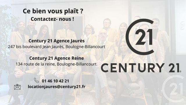 Appartement T2 &agrave; louer - 2 pi&egrave;ces - 27,35 m2 - Boulogne Billancourt - 92 - ILE-DE-FRANCE