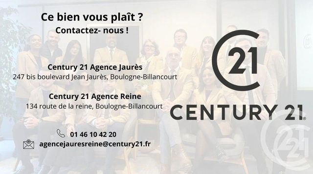 Appartement F2 &agrave; vendre - 3 pi&egrave;ces - 54,09 m2 - Boulogne Billancourt - 92 - ILE-DE-FRANCE