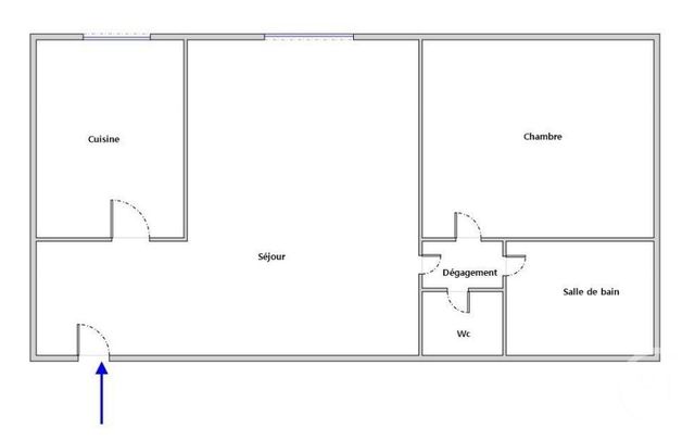 Appartement F2 &agrave; vendre - 2 pi&egrave;ces - 45,17 m2 - Boulogne Billancourt - 92 - ILE-DE-FRANCE