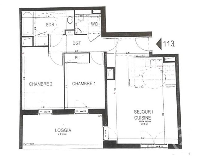 Appartement F3 &agrave; vendre - 3 pi&egrave;ces - 65,80 m2 - Boulogne Billancourt - 92 - ILE-DE-FRANCE