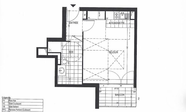 Appartement F1 &agrave; vendre - 1 pi&egrave;ce - 30,37 m2 - Boulogne Billancourt - 92 - ILE-DE-FRANCE