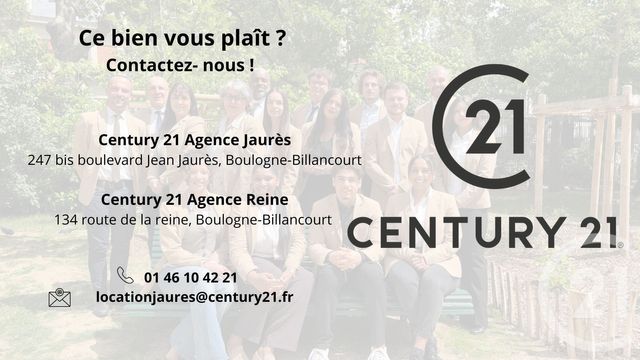Appartement T2 &agrave; louer - 2 pi&egrave;ces - 44,90 m2 - Boulogne Billancourt - 92 - ILE-DE-FRANCE