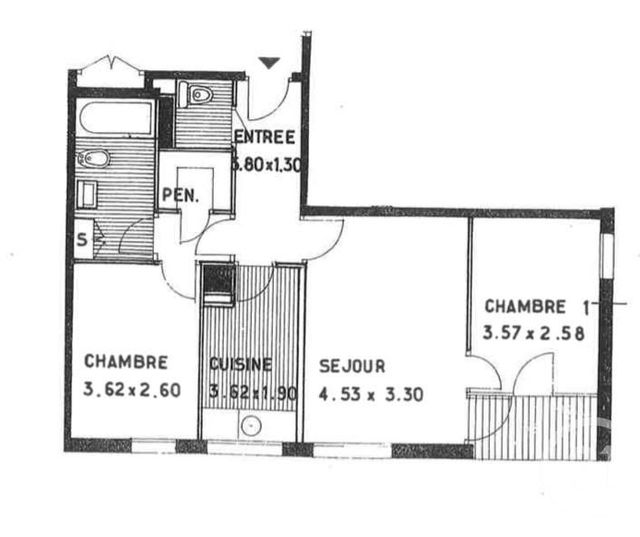 Appartement F3 à vendre - 3 pièces - 55,16 m2 - Aulnay Sous Bois - 93 - ILE-DE-FRANCE