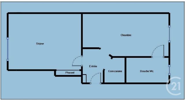 Appartement F2 &agrave; vendre - 2 pi&egrave;ces - 28 m2 - Paris - 75020 - ILE-DE-FRANCE